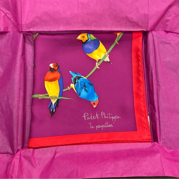 Patek Philippe Silk Scarf - New in Box - Picture 13 of 13